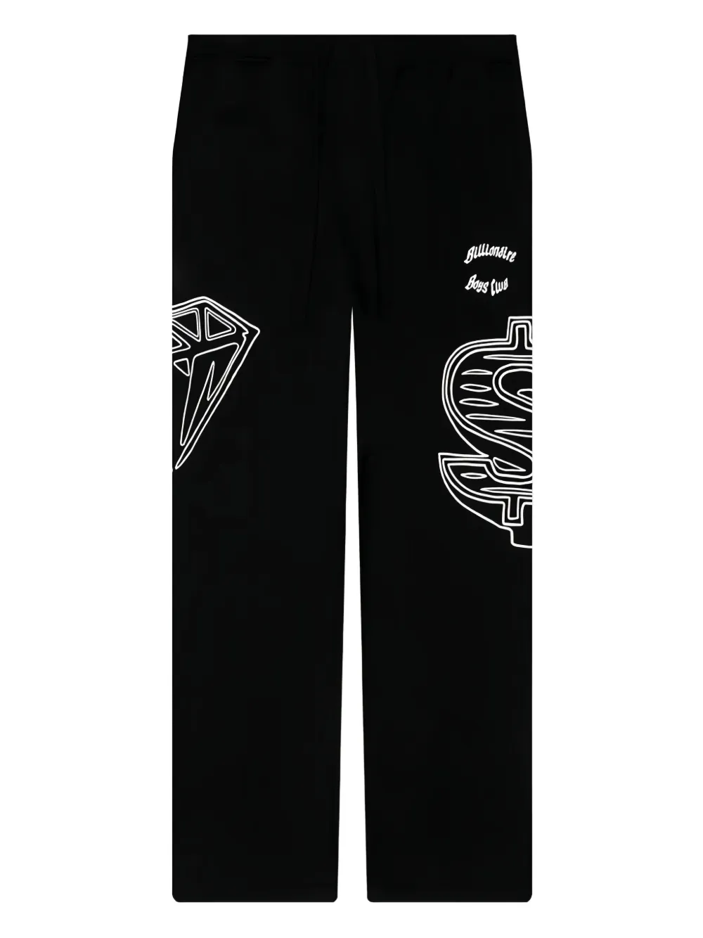 Billionaire Boys Club dollar diamond print track pants - Nero