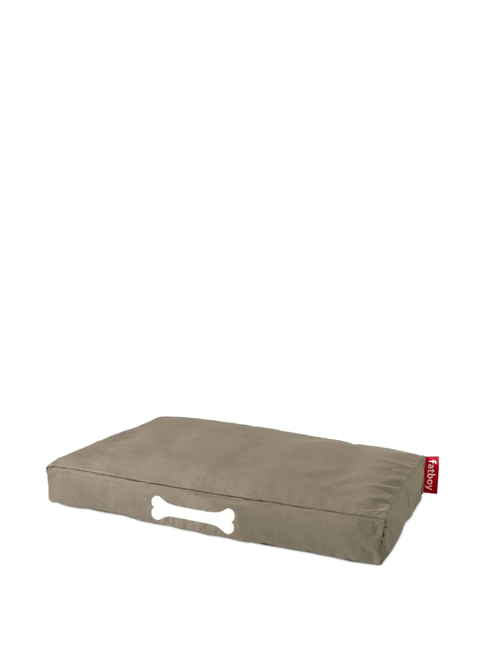 FATBOY bone-appliqué pet bed - Marrone