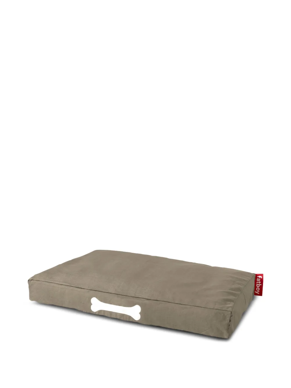 FATBOY bone-appliqué pet bed - Marrone