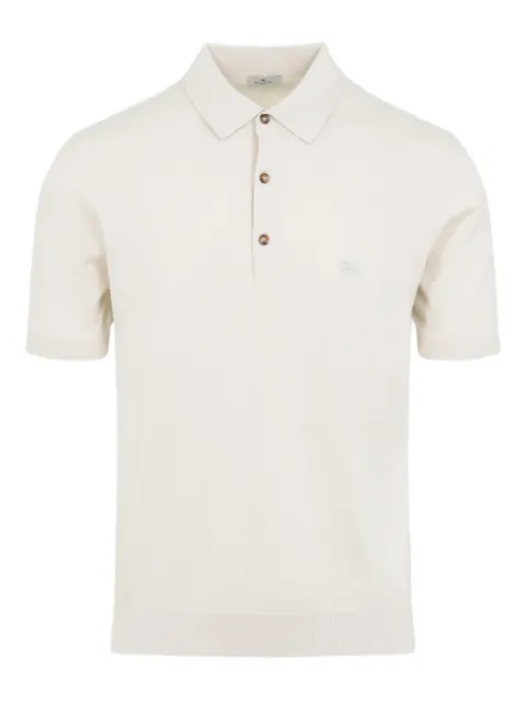 ETRO buttoned short-sleeve polo shirt