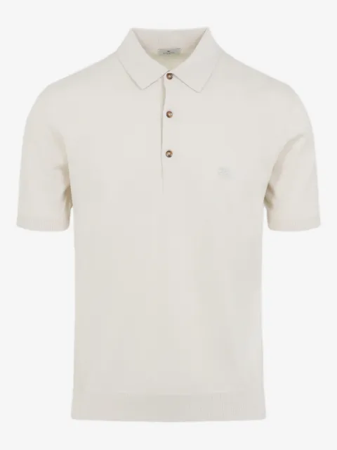 ETRO buttoned short-sleeve polo shirt