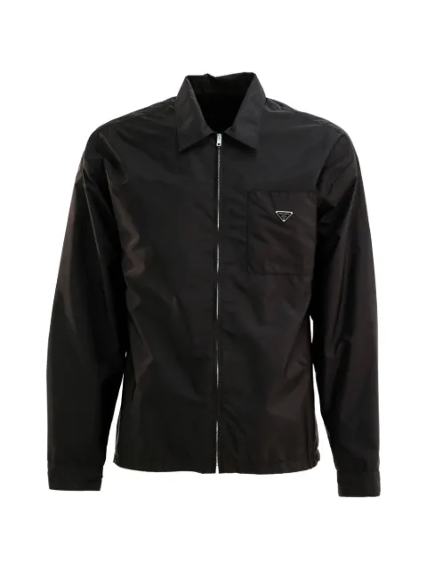 Prada triangle-logo jacket