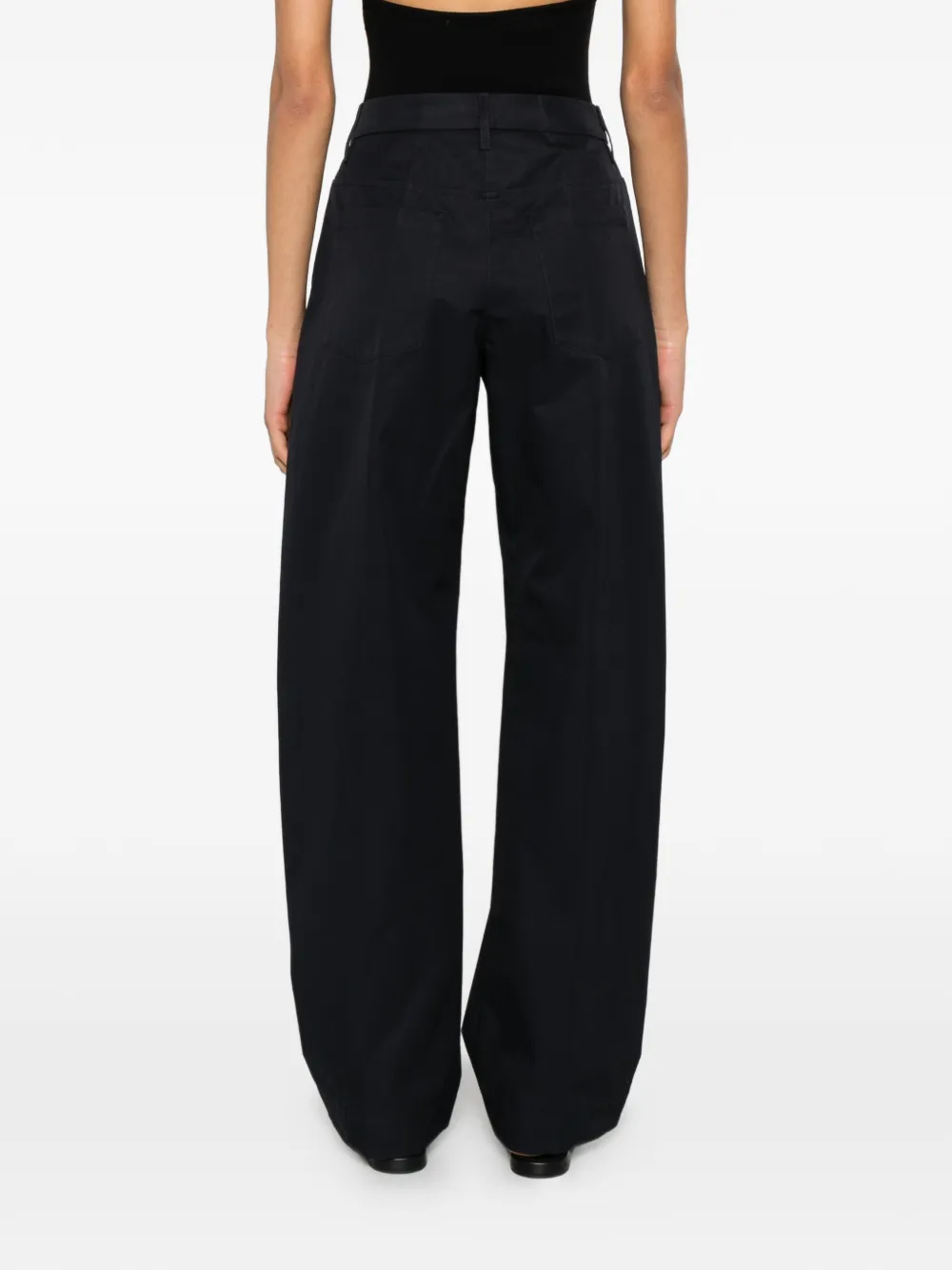 Jil Sander Straight broek Blauw