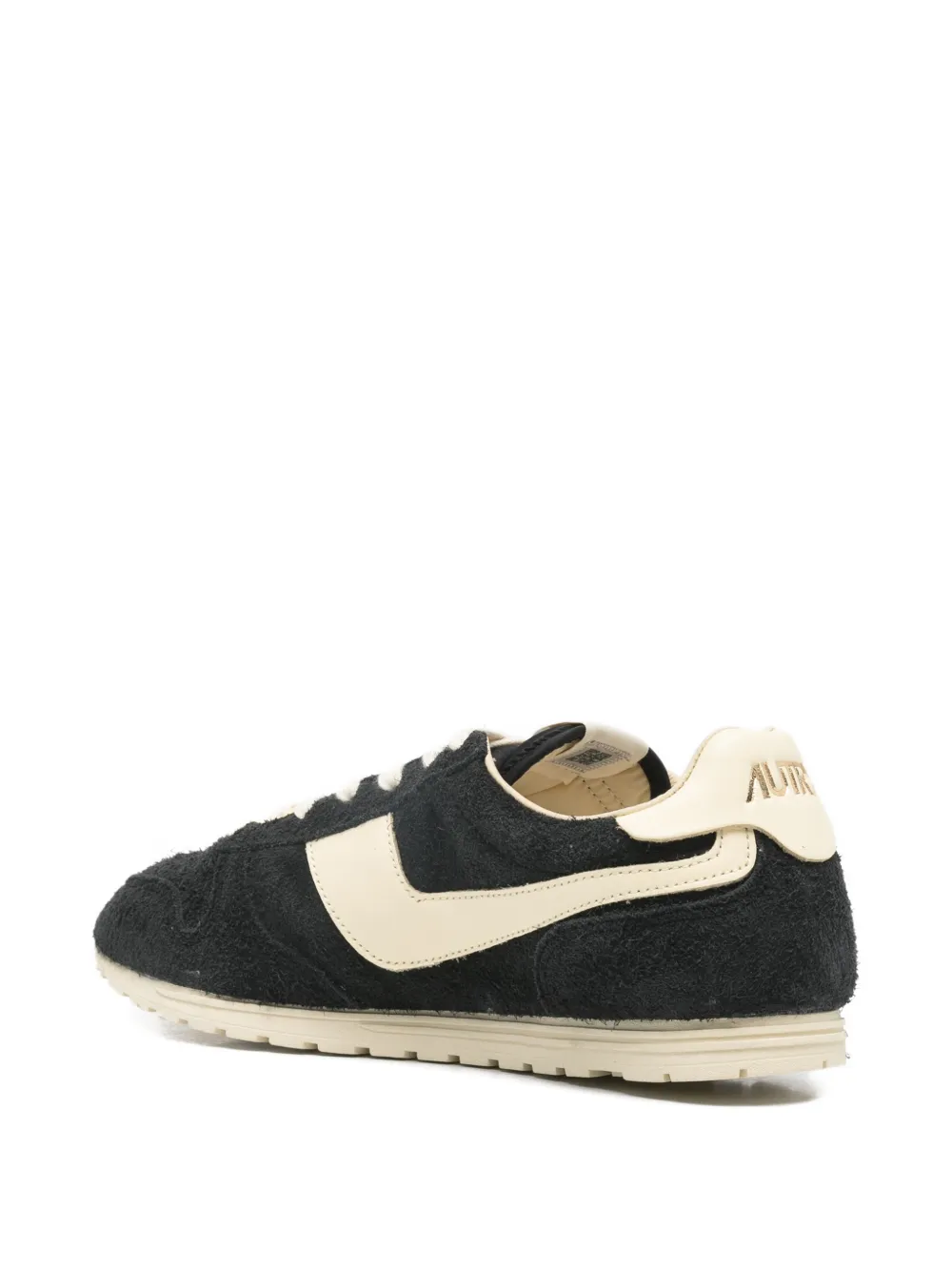 Autry Windsphin low-top sneakers met vlakken Zwart