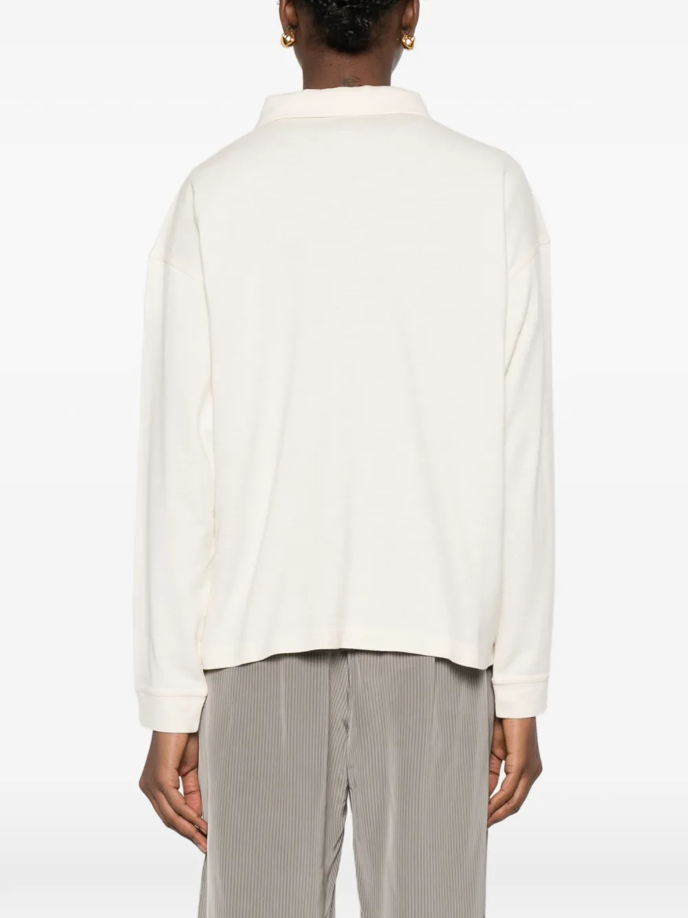 KHAITE Faithful polotop Beige