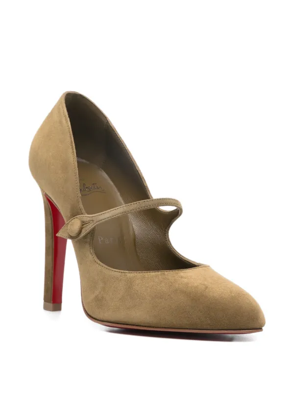 Christian Louboutin Mary Fannylove パンプス | ブラウン | FARFETCH JP