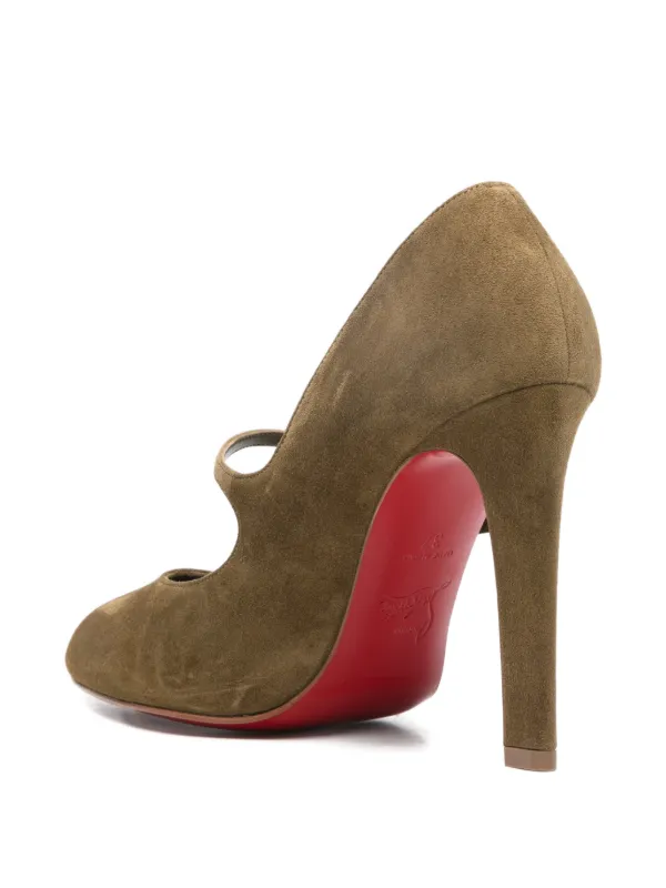 Christian Louboutin Mary Fannylove パンプス | ブラウン | FARFETCH JP
