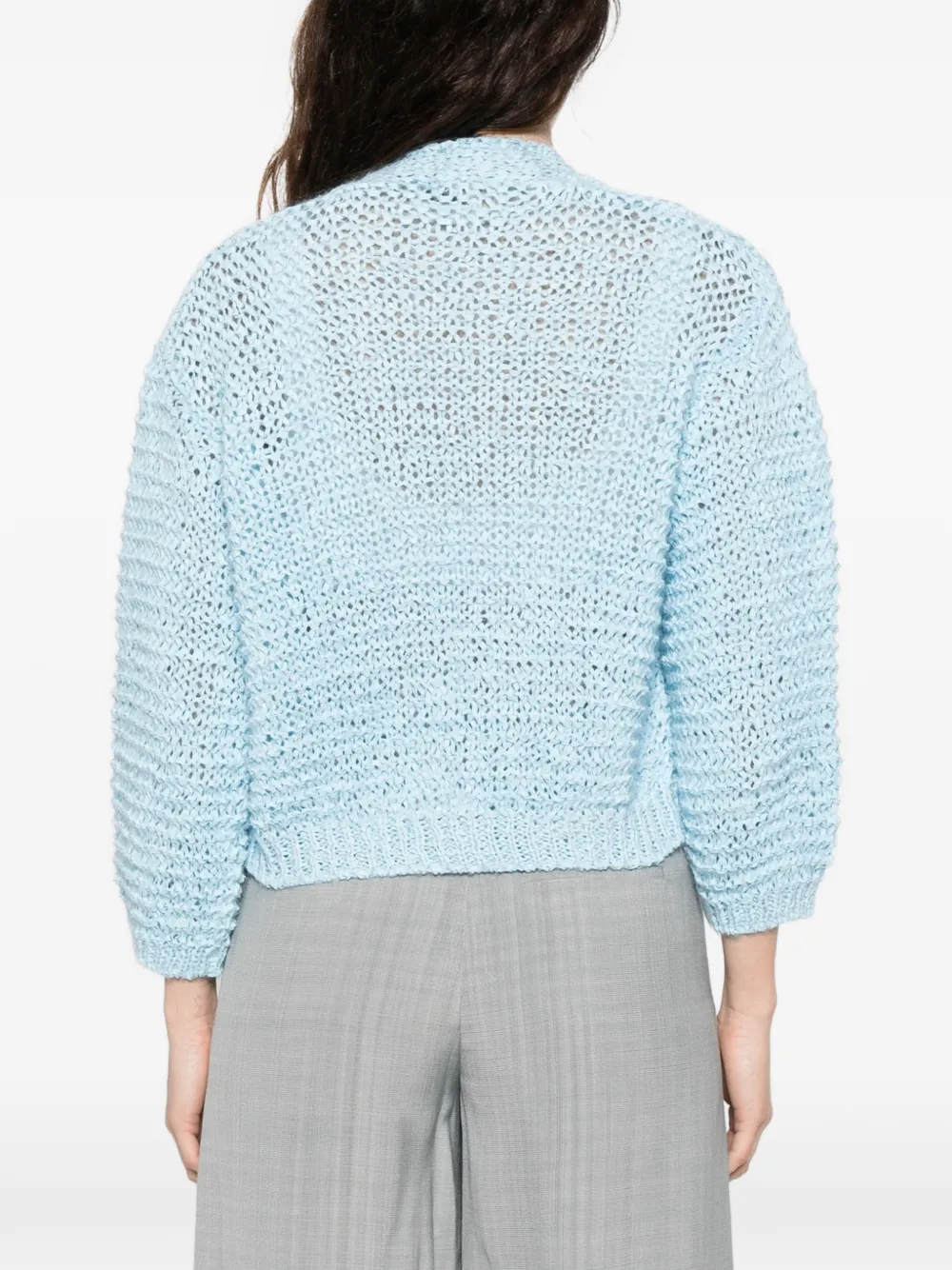 Forte Vest met open voorkant Blauw