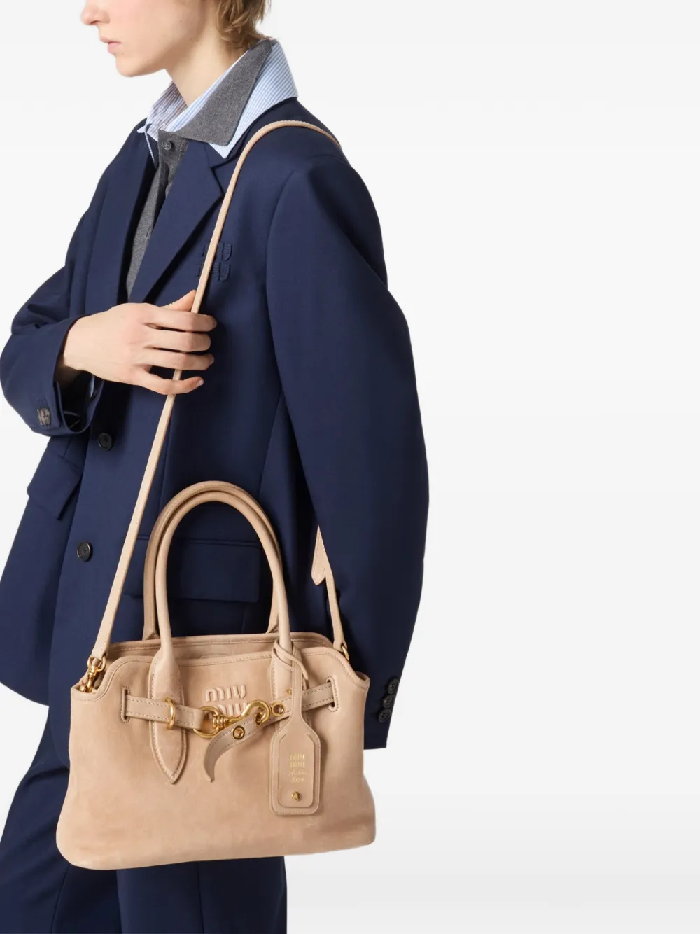 Miu Aventure shopper Beige