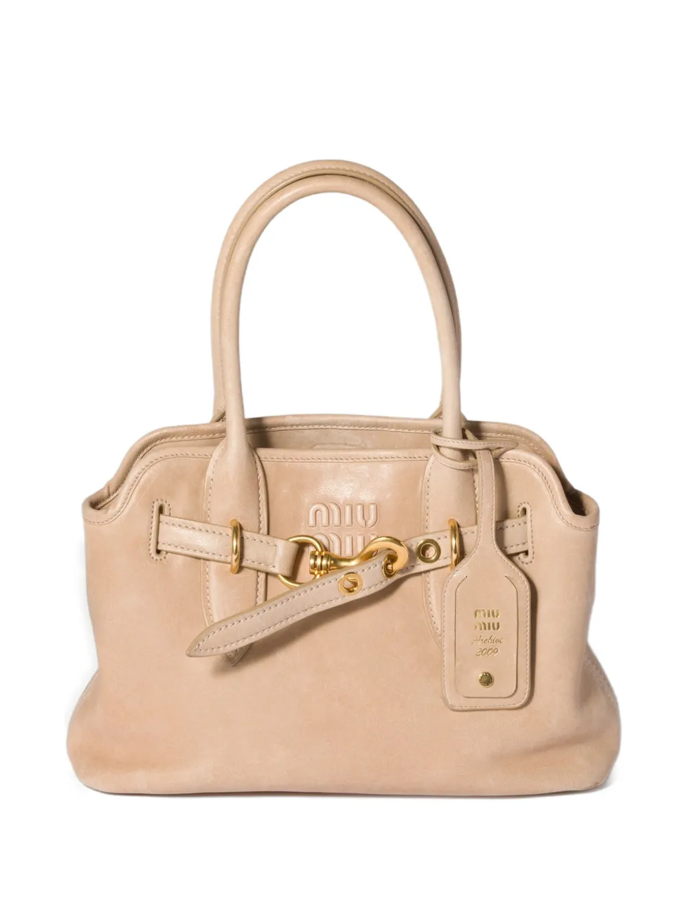 Miu Miu Aventure tote bag - Toni neutri