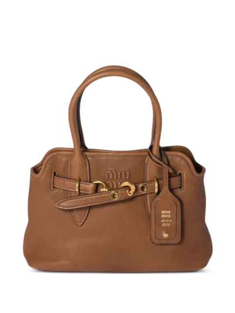 Miu Miu Aventure leather shoulder bag