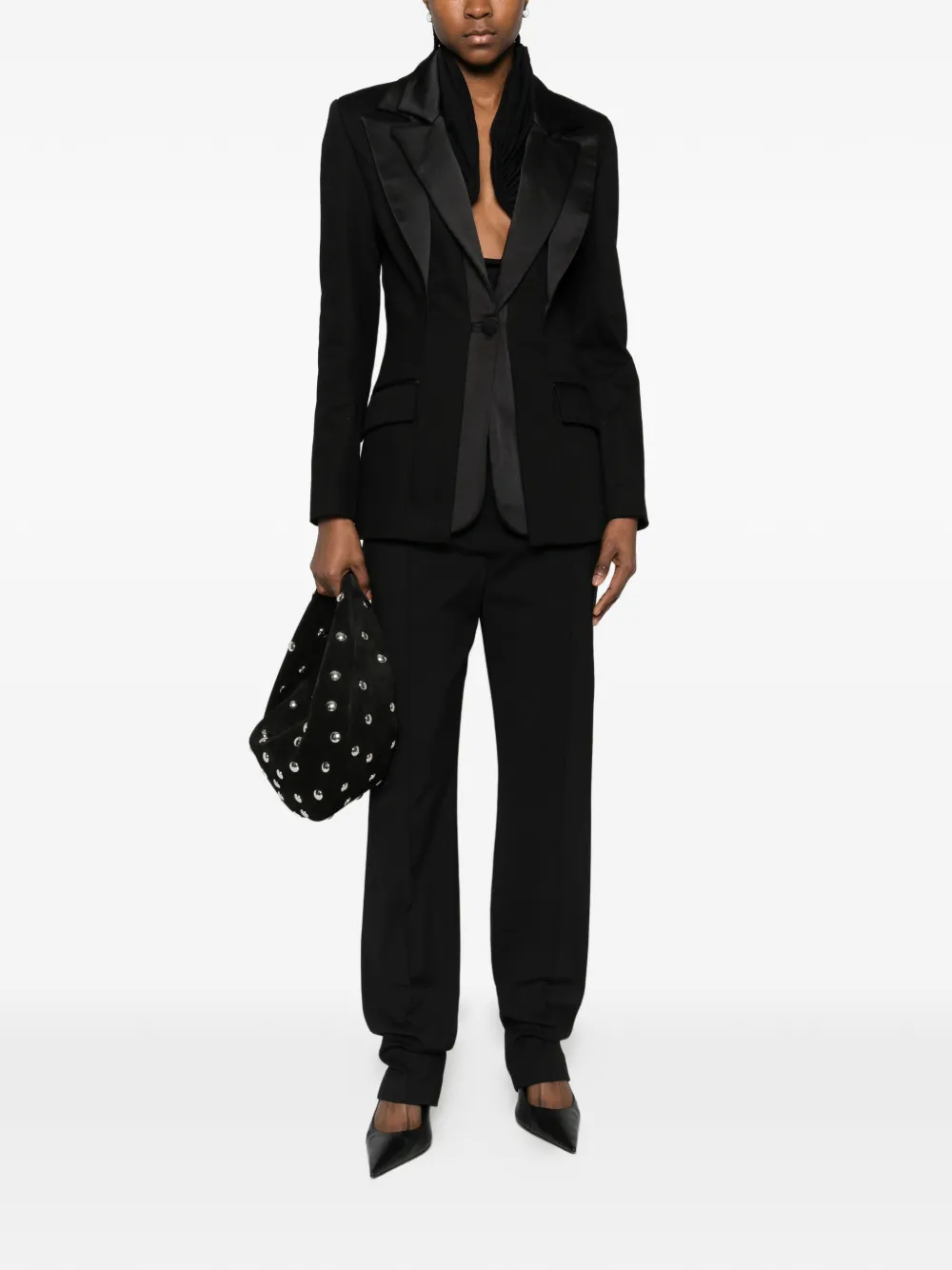 Double Lapel Tuxedo Jacket