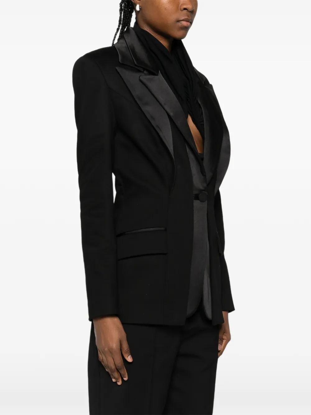 Double Lapel Tuxedo Jacket