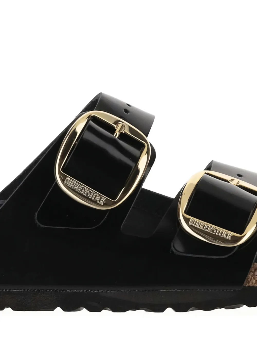 Birkenstock Arizona sandalen met gesp Zwart