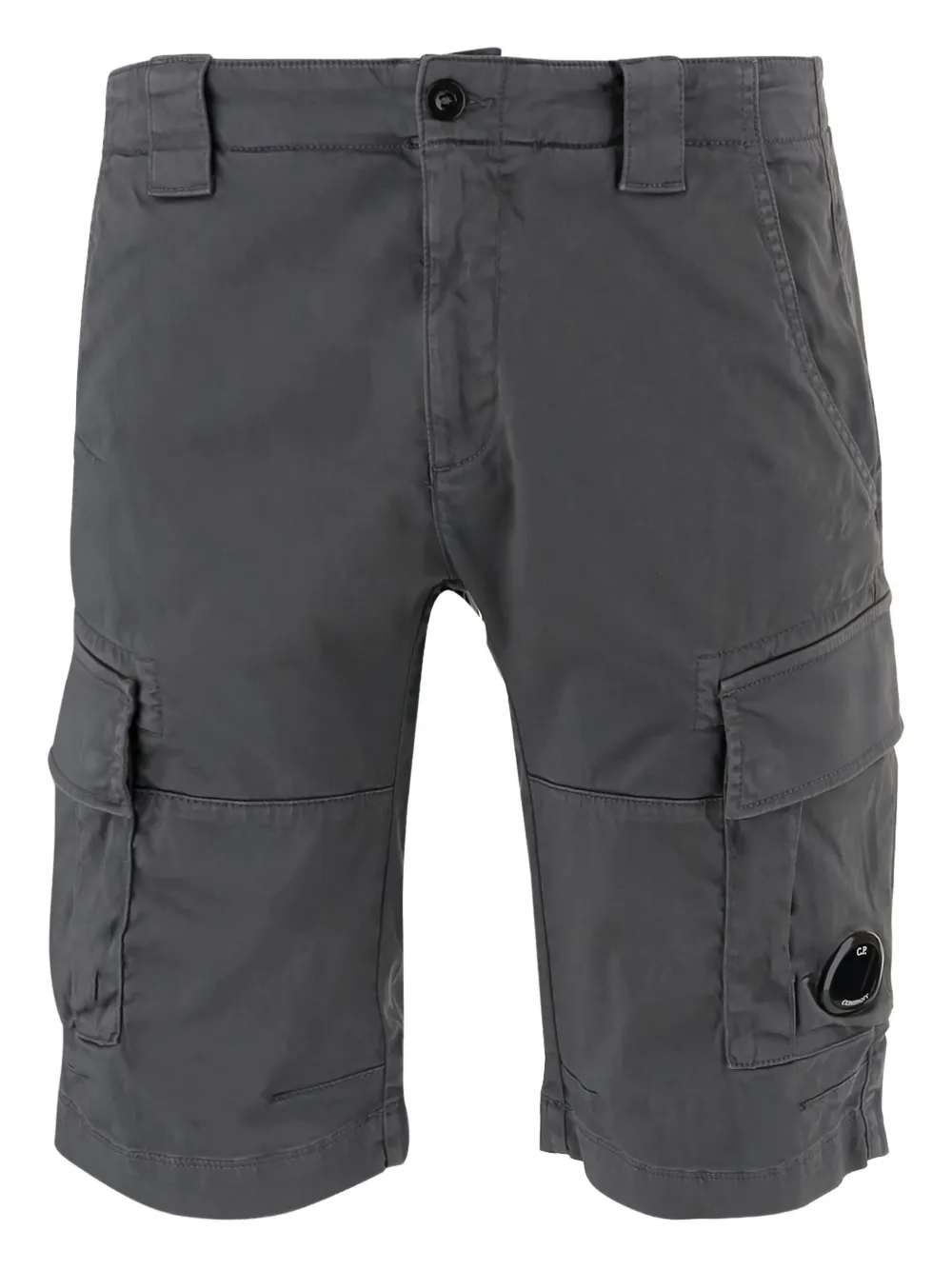 C.P. Company lens-detail cargo shorts - Grigio