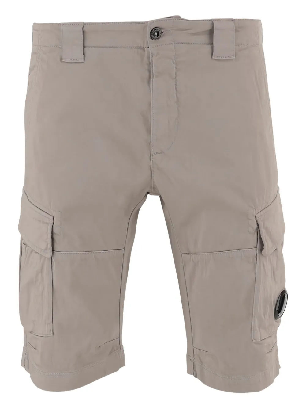 C.P. Company lens-detail cargo shorts - Toni neutri