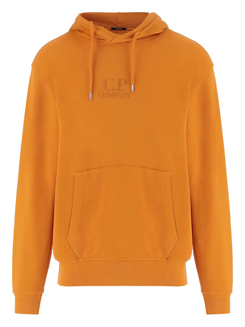 C.P. Company logo hoodie - Orange