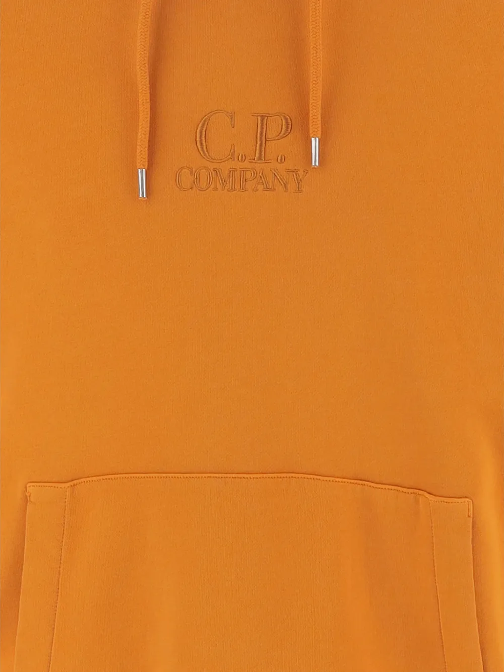 C.P. Company Hoodie met logo Oranje