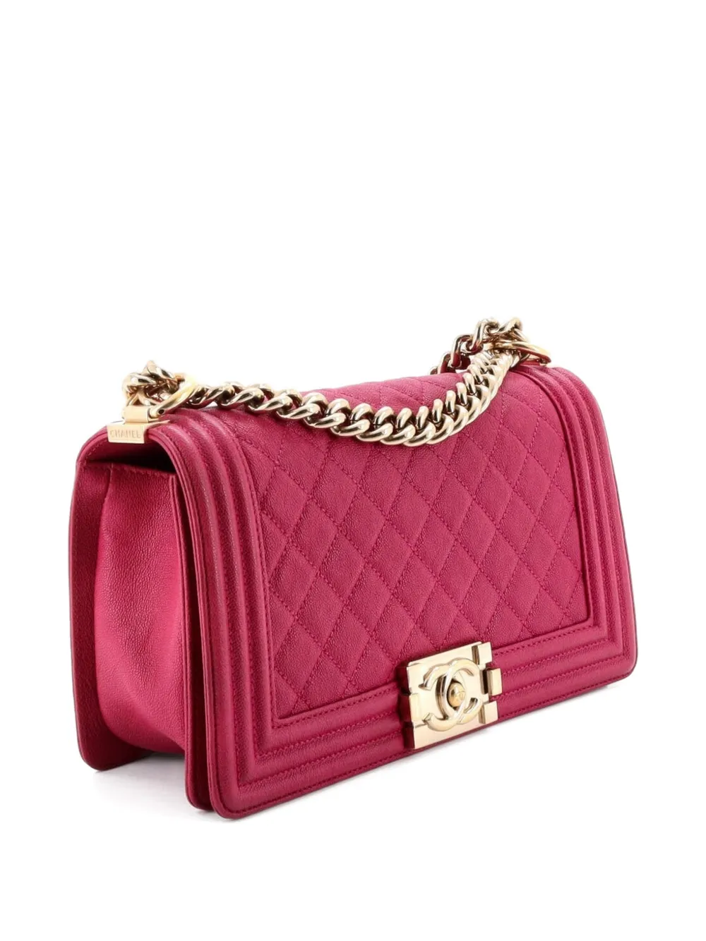 Boy Flap Bag Quilted Caviar Old Medium Crossbody Bag
