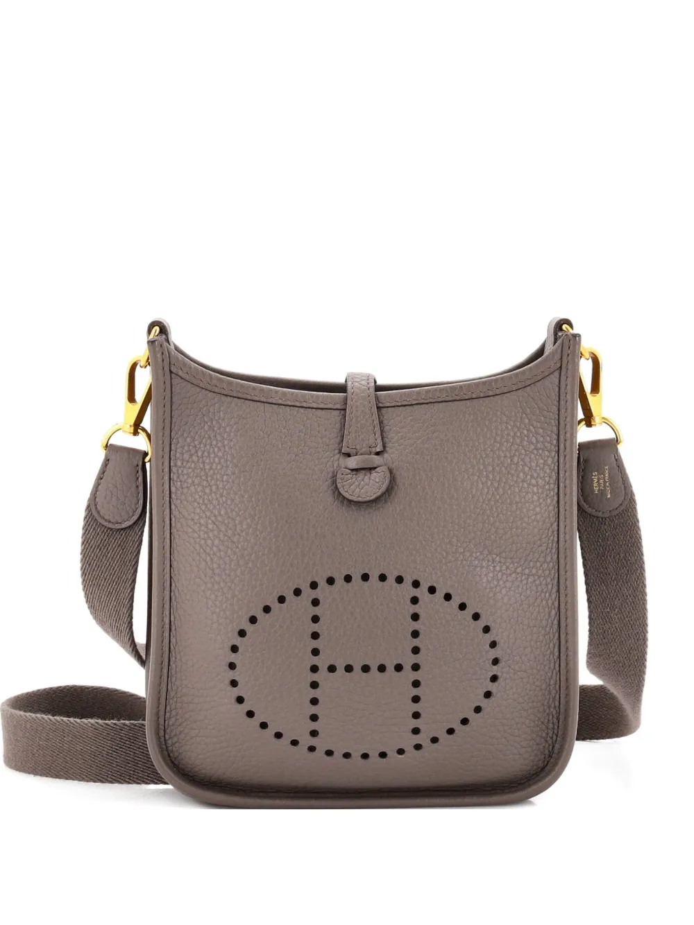 Hermès Pre-Owned Evelyne Bag Gen III Clemence TPM crossbody bag - Grau