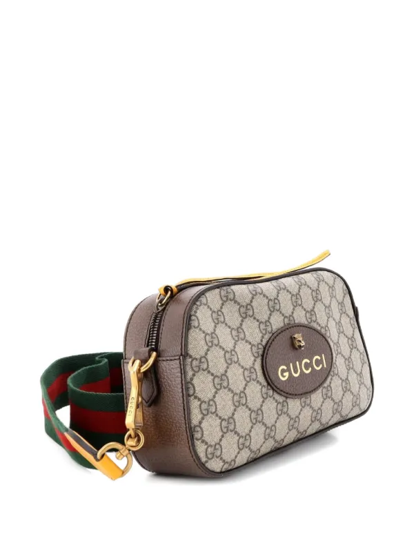 Gucci Pre-Owned Neo Vintage Camera Messenger Bag GG Coated Canvas