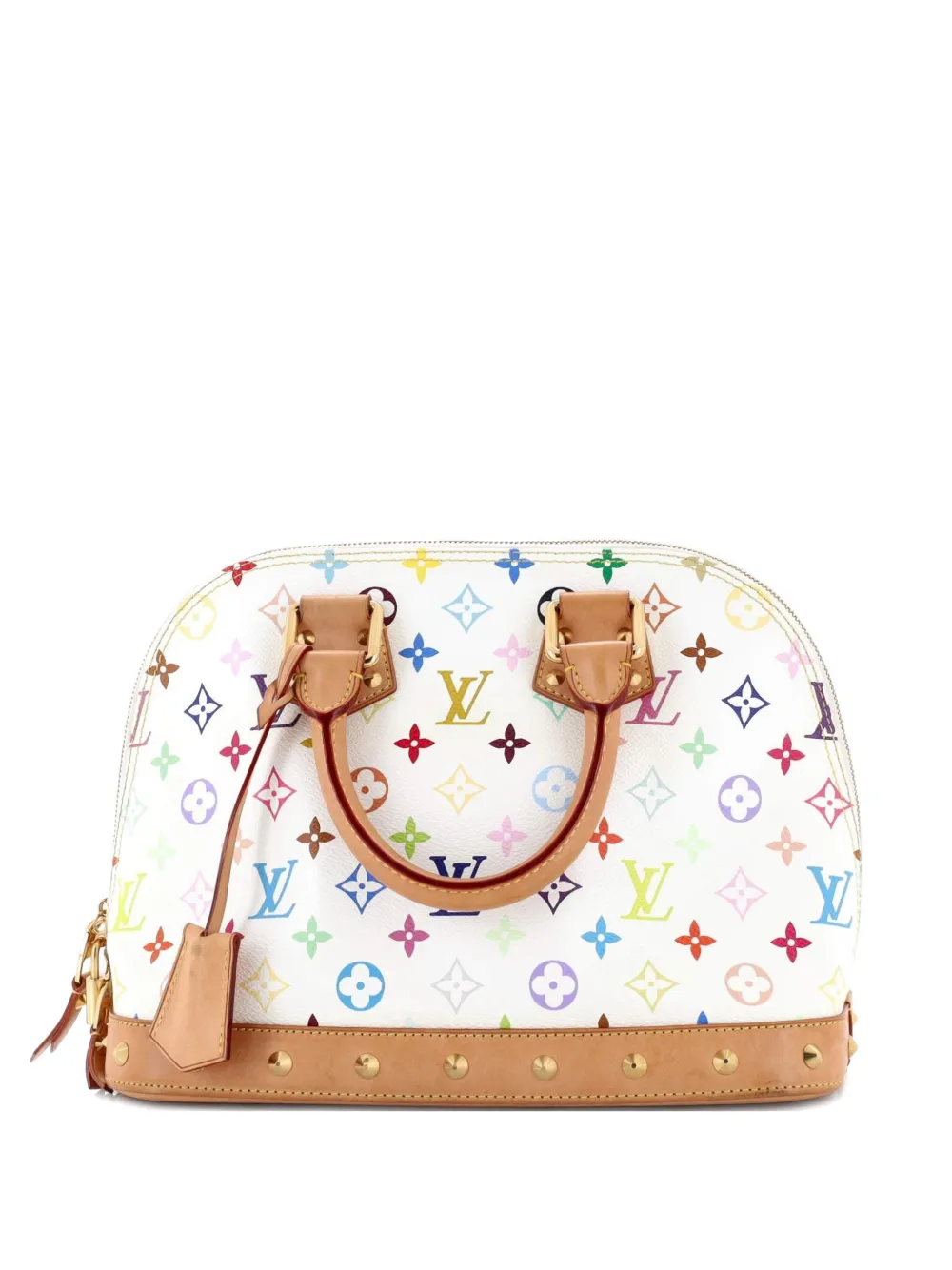 Louis Vuitton Pre-Owned Alma NM Handbag Monogram Multicolor PM satchel - Bianco
