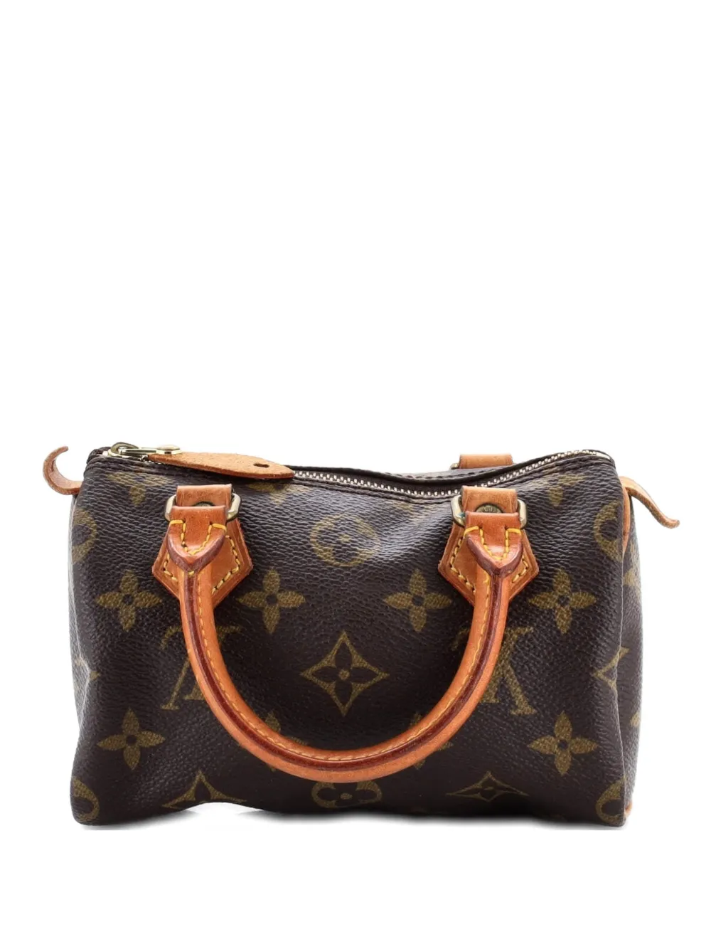 Louis Vuitton Pre-Owned Speedy Mini HL Handbag Monogram Canvas satchel - Marrone