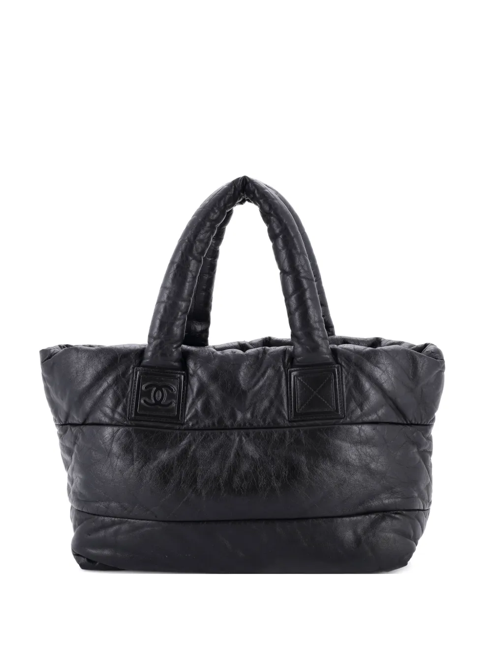 CHANEL Pre-Owned Coco Cocoon Reversible Quilted Lambskin Medium tote bag - Nero