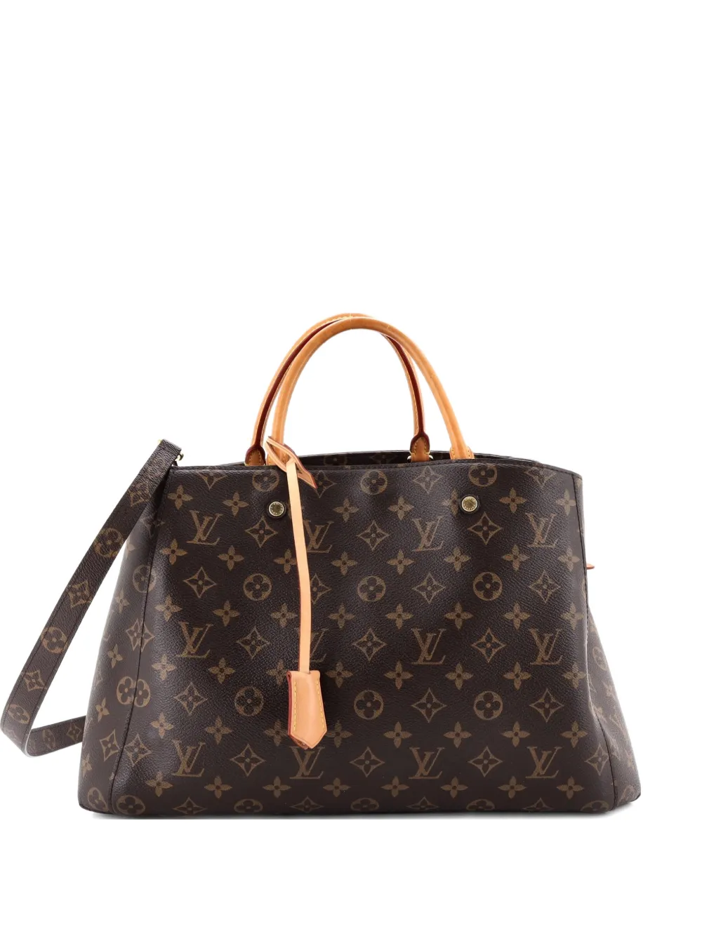 Louis Vuitton Pre-Owned Montaigne Handbag Monogram Canvas GM tote bag - Marrone