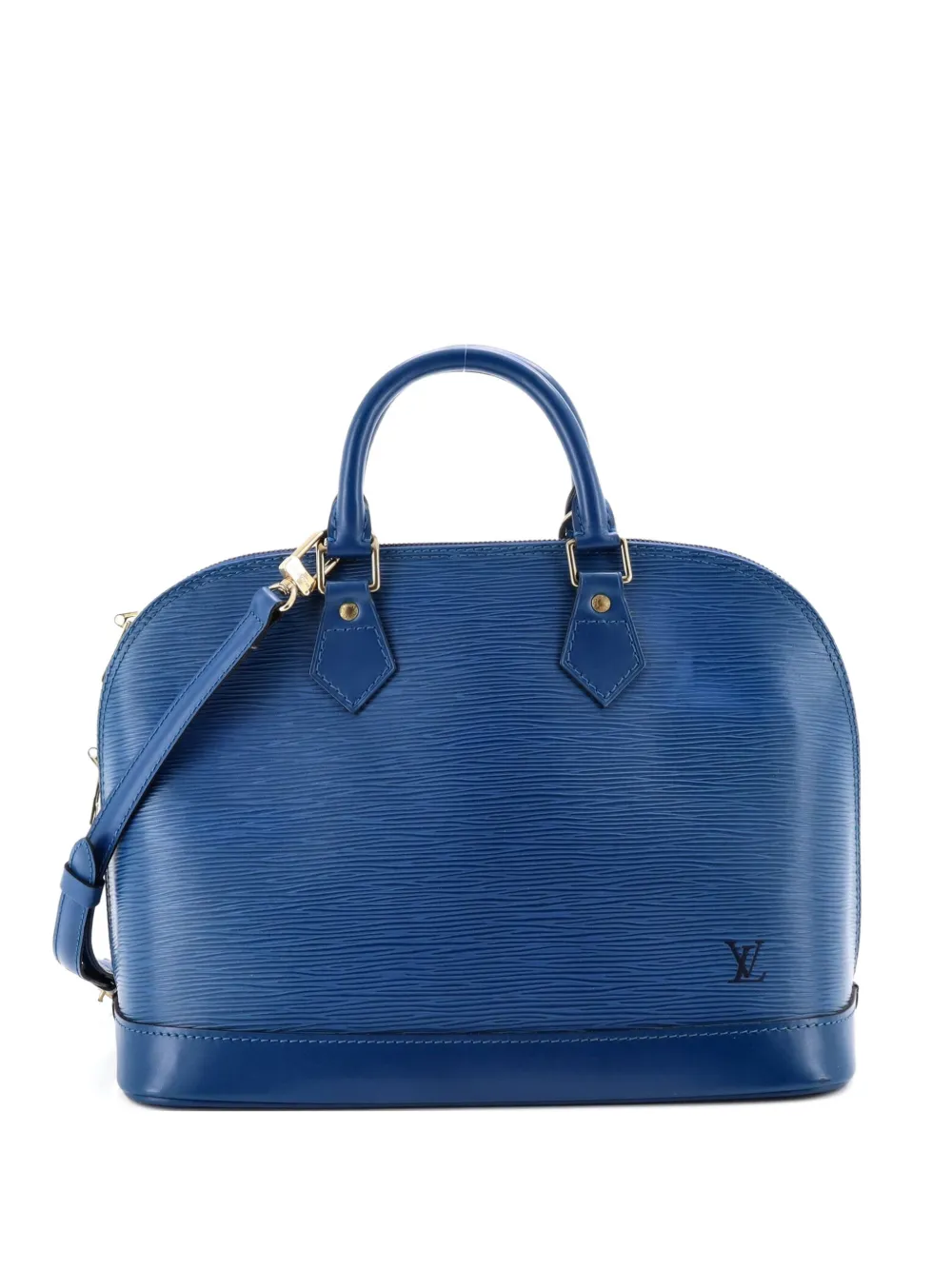 Louis Vuitton Pre-Owned Vintage Alma Handbag Epi Leather PM satchel - Blu