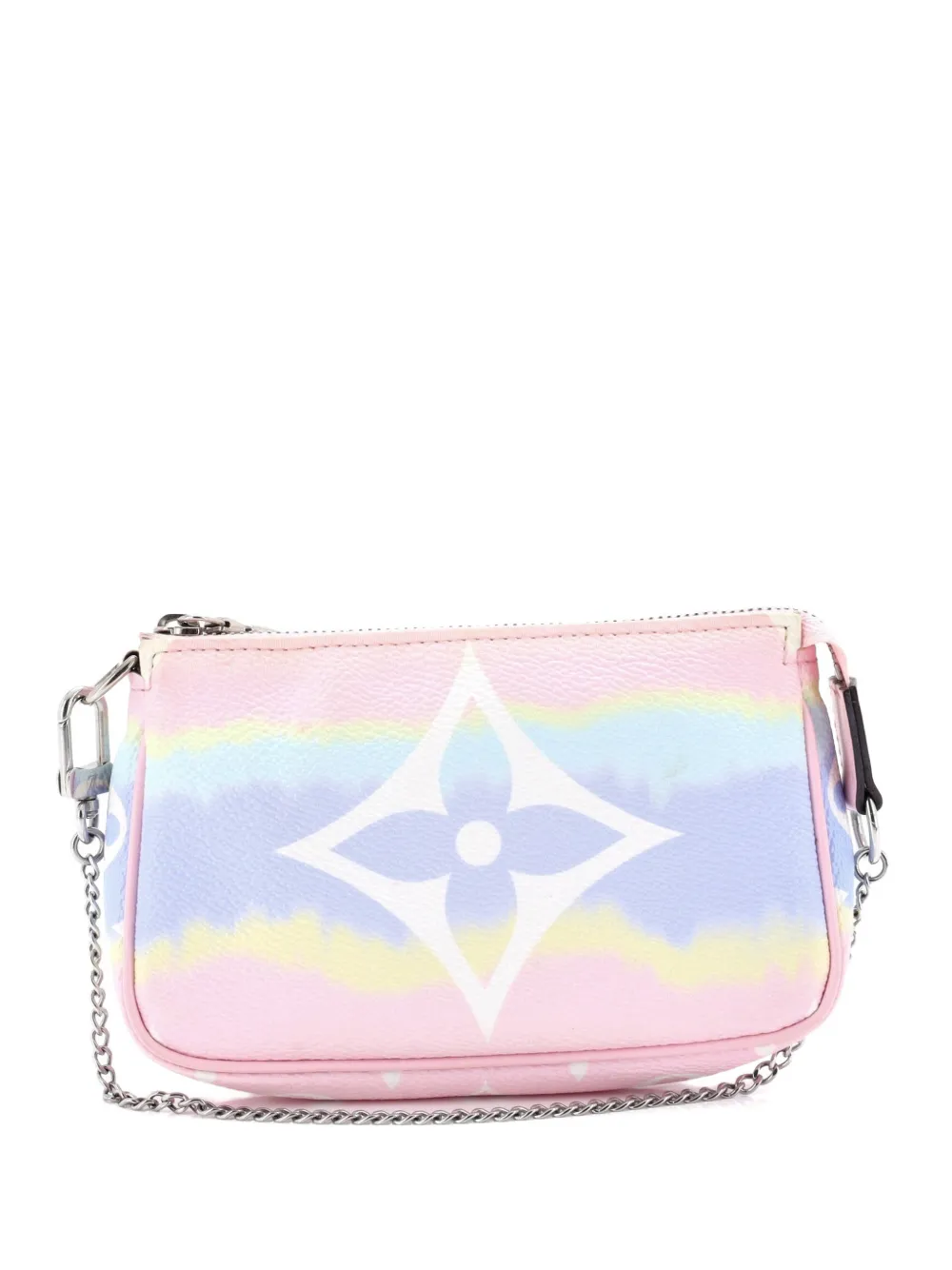 Pre-owned Louis Vuitton Pochette Accessoires Limited Edition Escale Monogram Giant Mini Clutch Bag