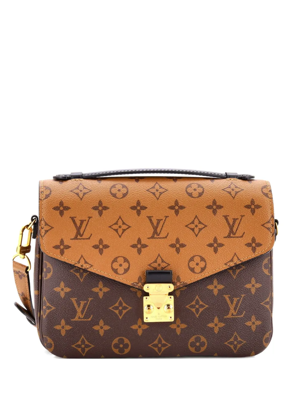 Louis Vuitton Pre-Owned Pochette Metis Reverse Monogram Canvas crossbody bag - Marrone