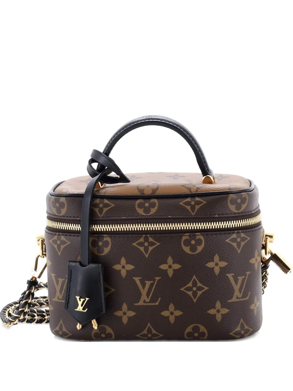 Louis Vuitton Pre-Owned Vanity Handbag Reverse Monogram Canvas PM satchel - Marrone