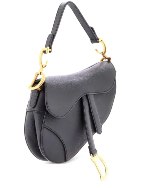 Christian Dior Pre-Owned Saddle Handbag Leather Mini shoulder bag