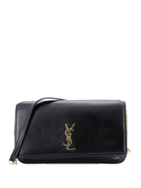 Saint Laurent Pre-Owned Classic Monogram Phone Holder Shoulder Bag Leather crossbody bag
