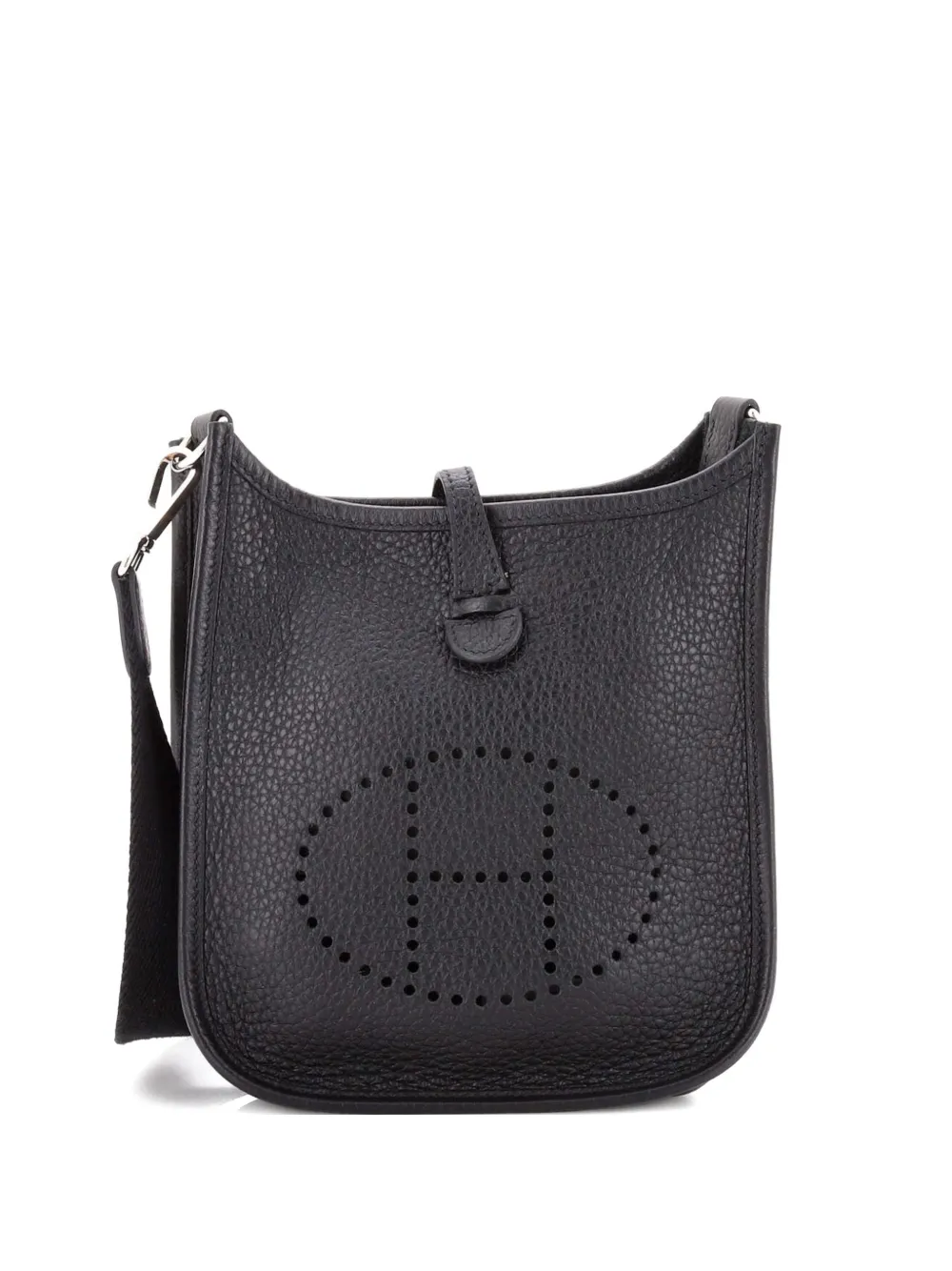 Hermès Pre-Owned Evelyne Bag Gen III Clemence TPM crossbody bag - Black