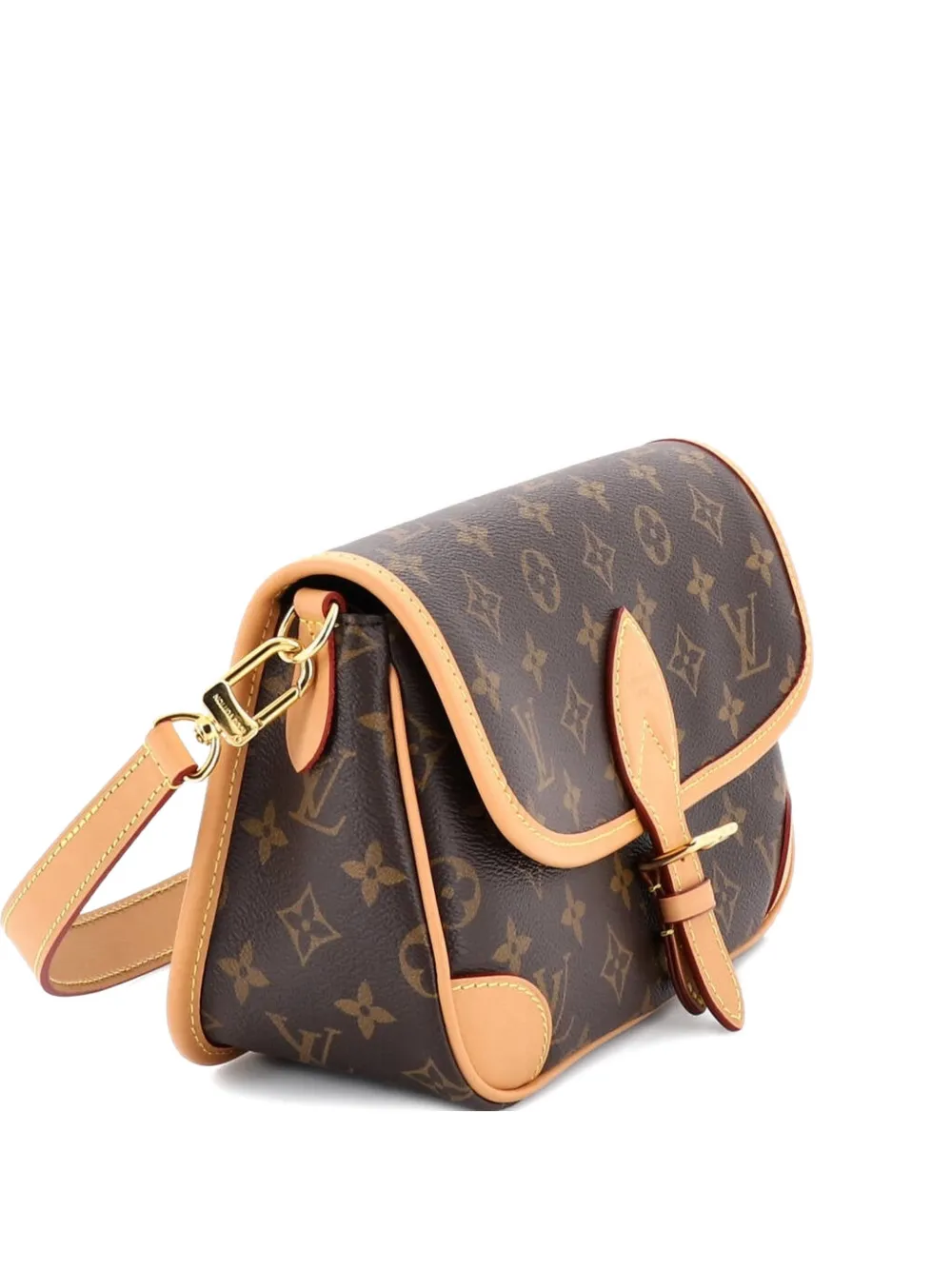 Louis Vuitton Pre-Owned Diane NM Handbag Monogram Canvas crossbody bag - Marrone
