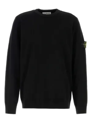 Stone Island コンパスバッジ スウェットシャツ | ブラック | FARFETCH JP