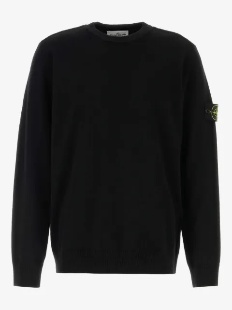 Stone Island suéter con parche del logo