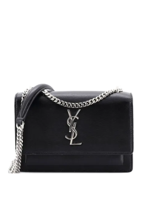 Saint Laurent Pre-Owned Sunset Chain Wallet Leather crossbody bag