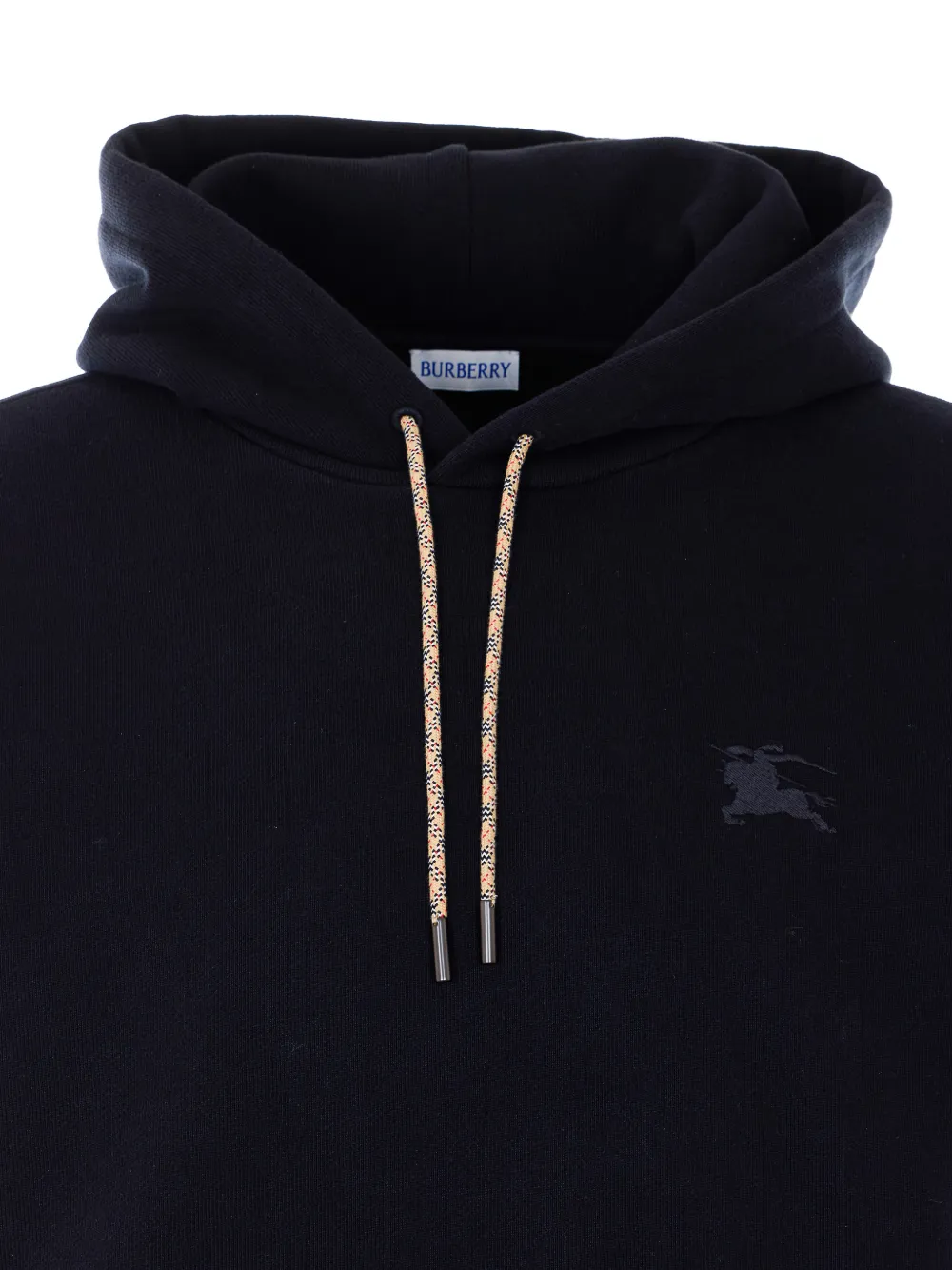 Burberry Hoodie met borduurwerk Blauw