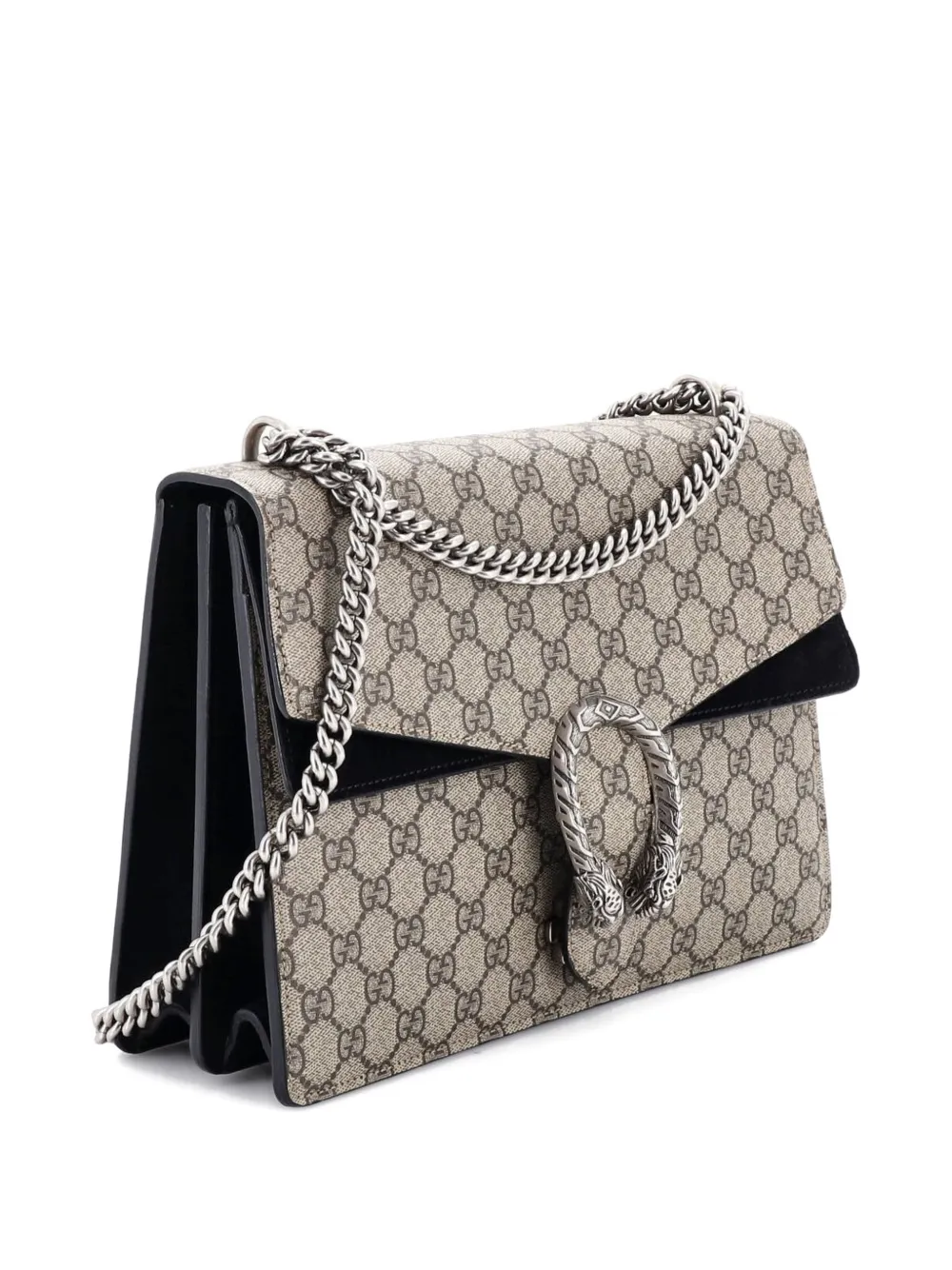 Dionysus Bag Gg Coated Canvas Medium Shoulder Bag