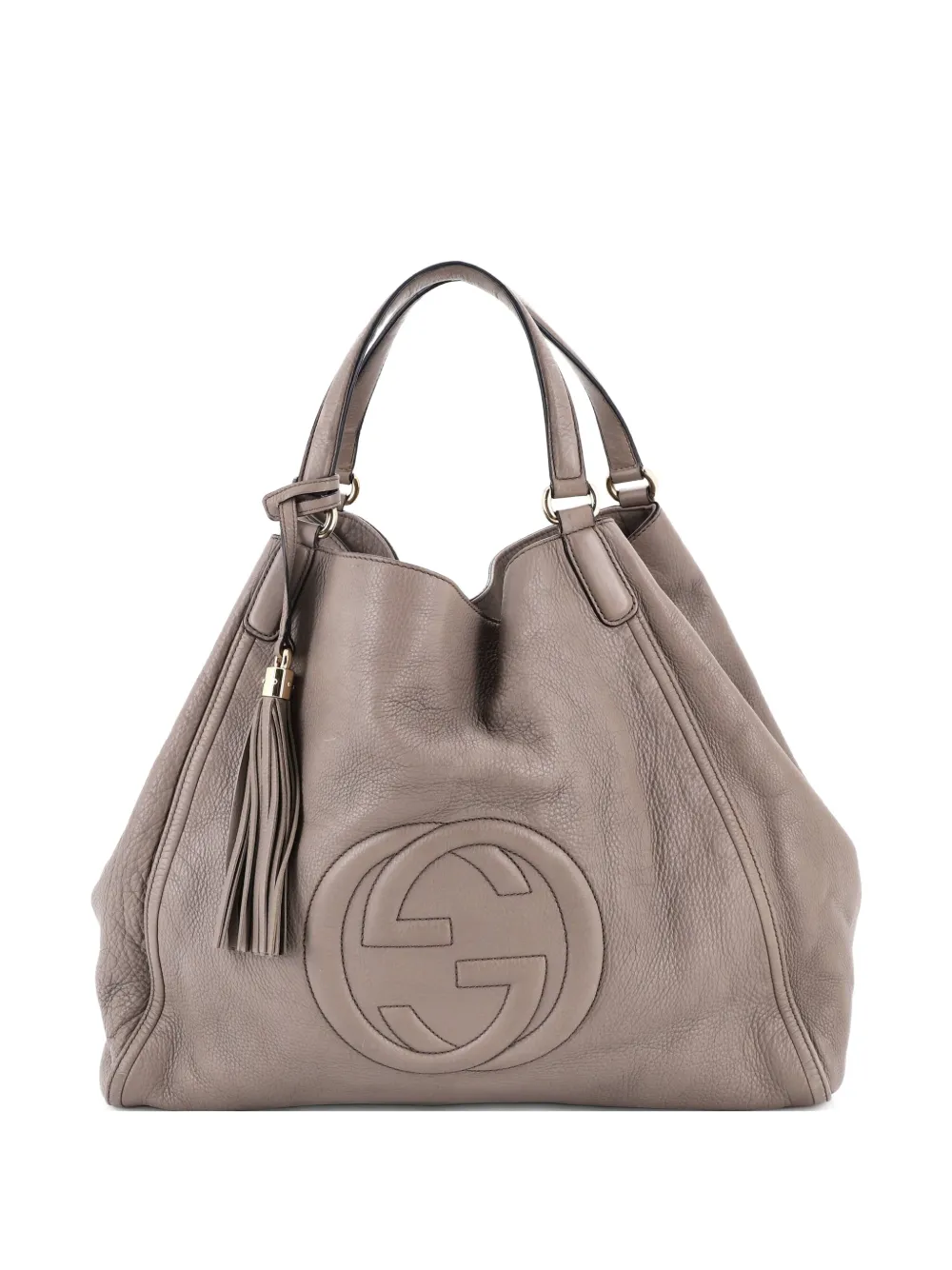 Gucci Pre-Owned Soho Leather Large shoulder bag - Toni neutri