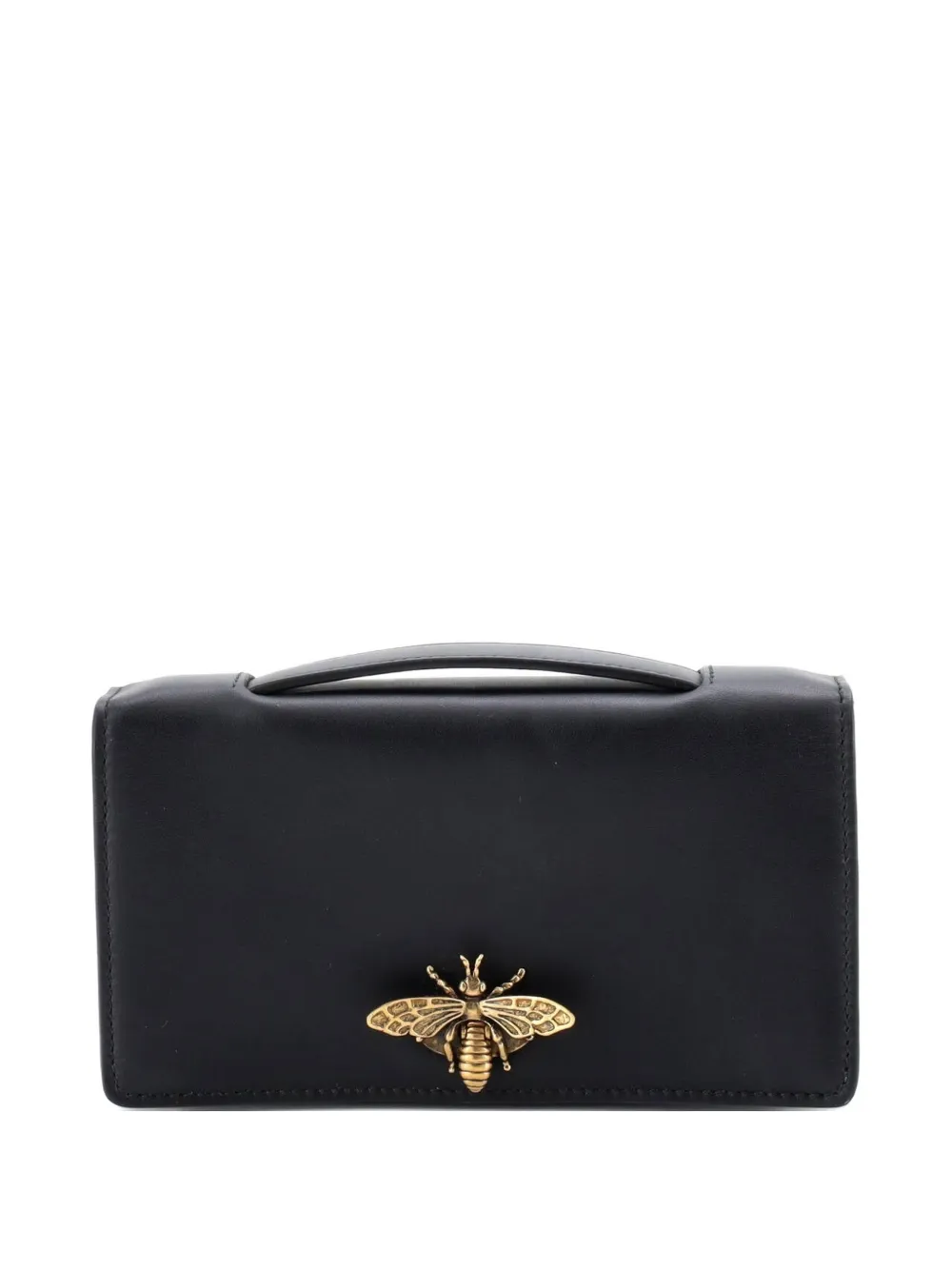 Christian Dior Pre-Owned Bee Leather clutch bag - Nero