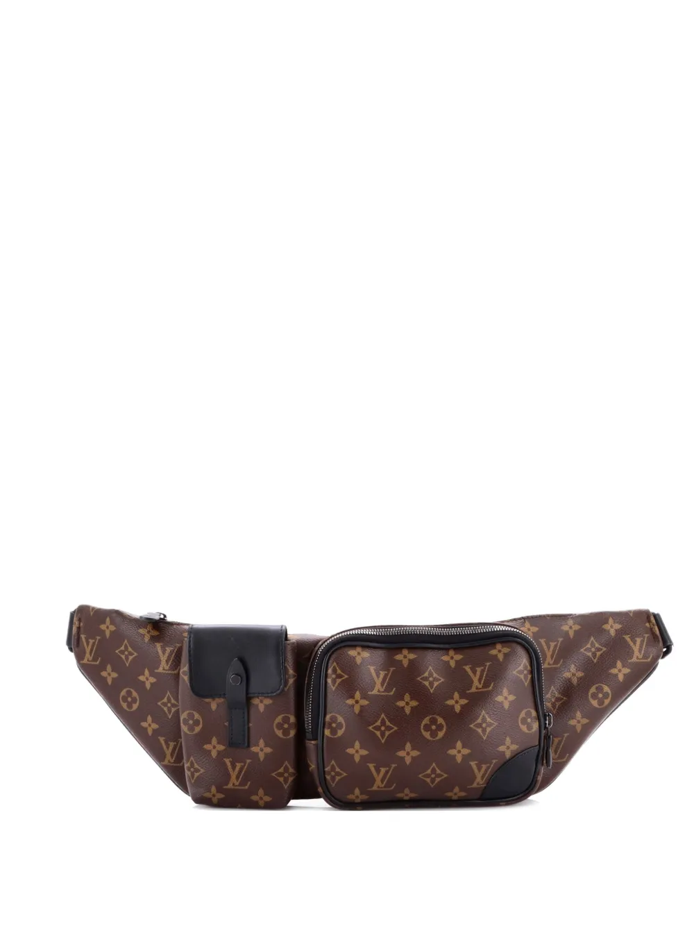 Louis Vuitton Pre-Owned Christopher Bumbag Macassar Monogram Canvas belt bag - Nero