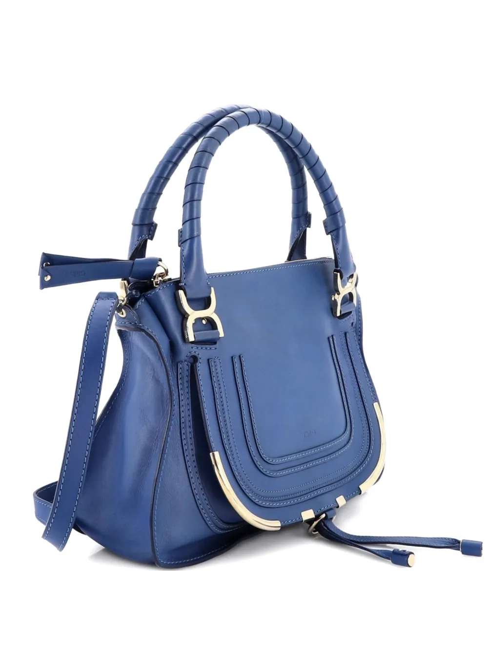 Chloé Pre-Owned Marcie Leather Medium satchel | Blue | Image 1