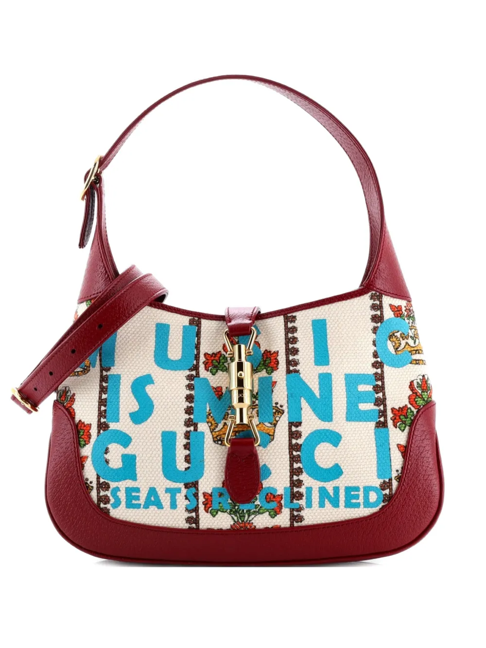 Gucci Pre-Owned 100 Jackie 1961 Limited Edition Canvas Small hobo bag - Multicolore