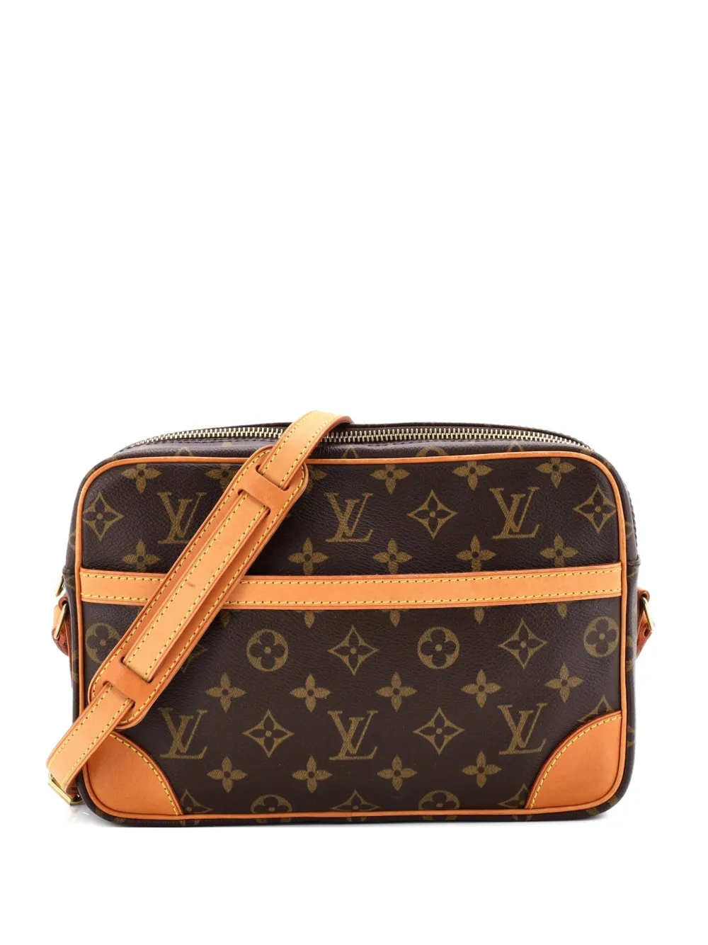 Louis Vuitton Pre-Owned Trocadero Handbag Monogram Canvas 27 crossbody bag - Marrone