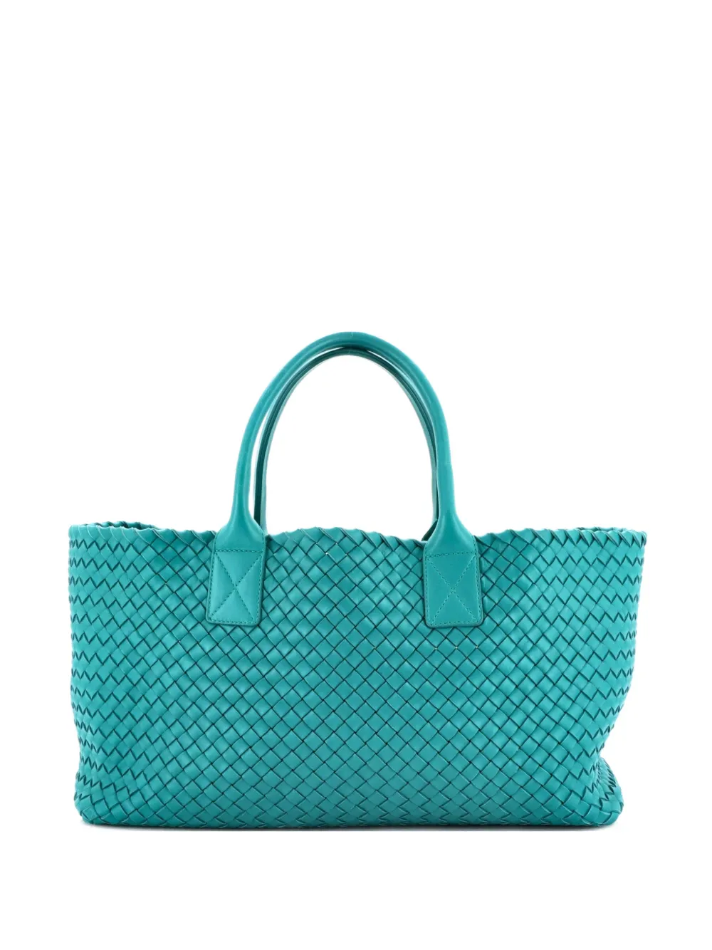 Bottega Veneta Pre-Owned Cabat Intrecciato Nappa Medium tote bag - Verde