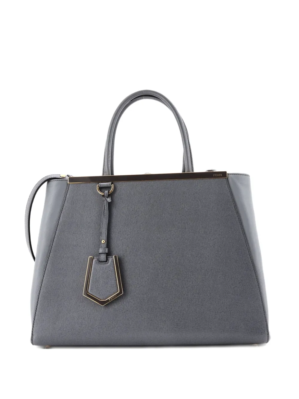 Fendi Pre-Owned 2Jours Bag Leather Medium tote bag - Grigio